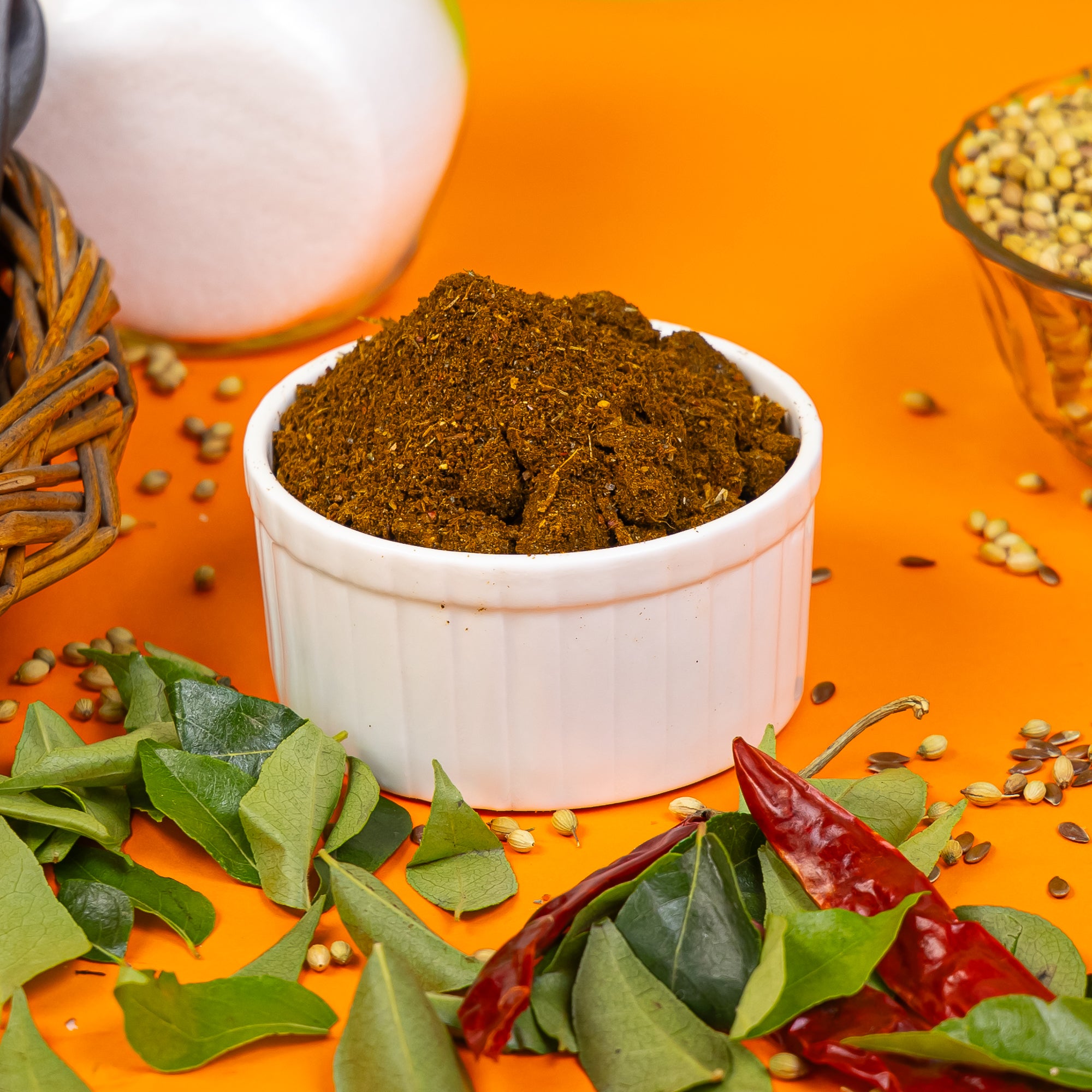 Karivepaku Karam Podi Curry Leaves Powder A Symphony of Spice and Curry Leaves Tenali Ruchulu